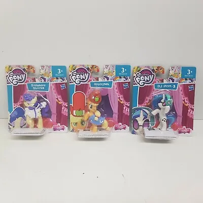 Buy NEW My Little Pony Friendship Is Magic AppleJack,Sapphire Shores,DJ Pon-3 Hasbro • 9.23£