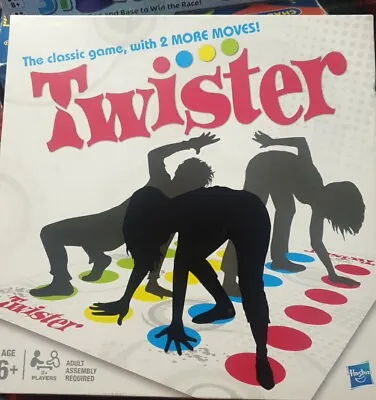 Buy 248. Twister Fun Family Strategy Classic MB Board Game 2012 New Moves Edition  • 6.99£