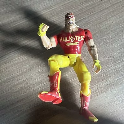 Buy WWE WCW Hulk Hogan Wrestling Figure Toybiz 2000 Power Slam WWF Marvel • 0.99£