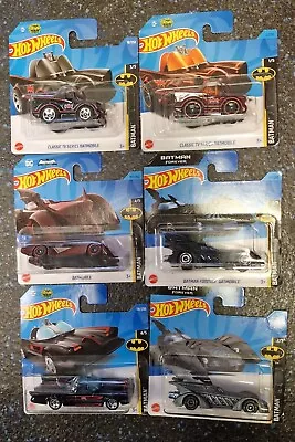 Buy 6 X Various Hot Wheels Batmobile Diecast Cars. Forever, TV, Classic Ect.  • 12.99£