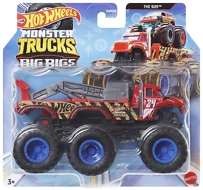 Buy The 909 Hot Wheels Monster Trucks Big Rigs Collectible Diecast Vehicle (HWN90) • 8.49£