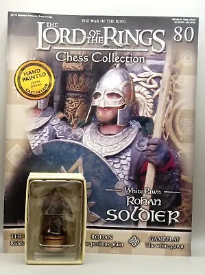 Buy Eaglemoss Lord Of The Rings Chess Collection Rohan Soldier Issue 80 + Magazine • 25£