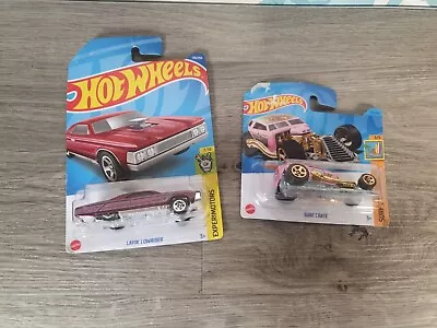 Buy Hot Wheels Surf Crate & Layin Lowrider • 6.99£