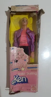 Buy Barbie Roller Skating Ken Mattel Vintage 80's • 154.17£