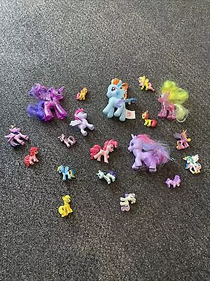 Buy Selection Of 19 My Little Pony Figures Various Sizes • 1£
