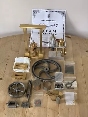 Buy Job Lot Of Stuart S50 Live Steam Parts & Incomplete Brass Models-flywheel-engine • 95£