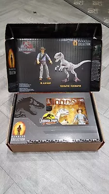 Buy Jurassic Park Lll Hammond Collection Dr Alan Grant Velociraptor Pack • 27.99£