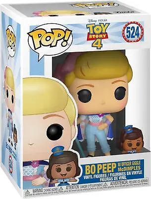 Buy Funko POP! Disney: Toy Story Bo Peep With Officer Giggles McDimples Figure • 9.49£