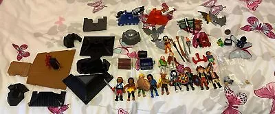 Buy Playmobil Figure And Accessories Bundle Knights Pirates Dragons  • 15£