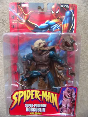 Buy Spider-Man Super Poseable HOBGOBLIN Action Figure 2002 Marvel Toybiz Rare Sealed • 39.99£