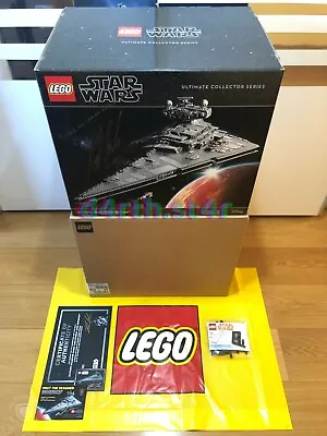 Buy 🔹SIGNED🔹Lego Star Wars UCS 75252 Imperial Star Destroyer ISD+XTRAS🔹NEW/RARE🔹 • 1,500£