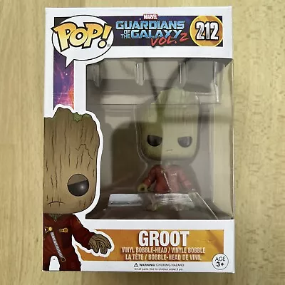 Buy #212 Groot Ravager Jumpsuit Funko Pop Guardian Of The Galaxy Vol 2 | Vaulted • 10.99£