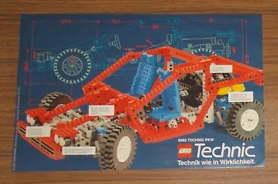 Buy Rare Advertising LEGO Technic 8865 Test Car 1988 • 3.42£