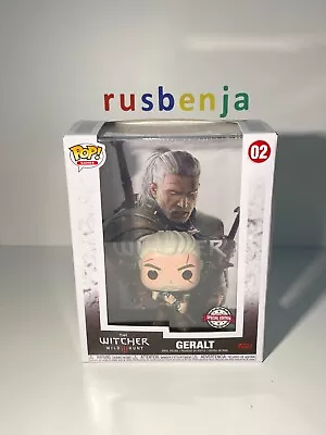Buy Funko Pop! Games Covers The Witcher Wild Hunt Geralt Special Edition #02 • 34.99£