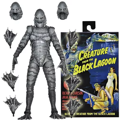 Buy Neca Universal (b/w) Creature From Black Lagoon Ultimate 7  Figure New Boxed • 39.59£