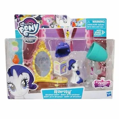 Buy My Little Pony Boutique Salon/Spa Rarity Action Figures Pink Toys Set Horse Girl • 10.49£