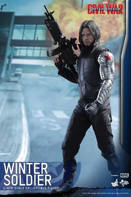 Buy HOT TOYS MM351 CIVIL WAR WINTER SOLDIER 1/6 SCALE Action Figure • 385.96£
