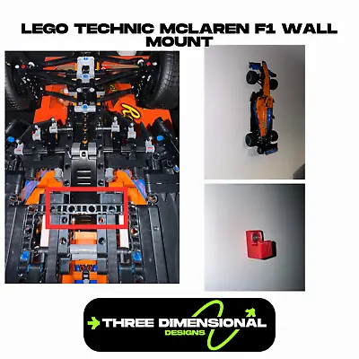 Buy Lego Technic McLaren F1 Car 42141 Wall Display Mount Bracket Hook Stand • 6.99£