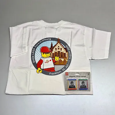 Buy LEGO T-Shirt * STORE FRANKFURT 2009 + 852460 (PHOTO FRAME) * New, Sealed! • 91.47£