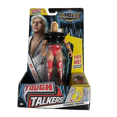 Buy Mattel WWE Wrestling Tough Talkers RIC Flair, NEW Hall Of Fame Talking Brand • 29.95£