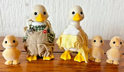 Buy Sylvanian Families | Puddleford Duck Family | Vintage • 19.50£