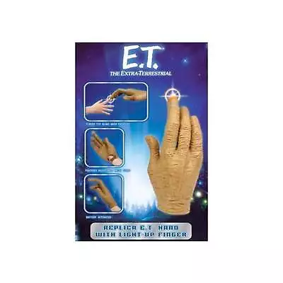 Buy NECA E.T The Extra Terrestrial LED Light Up Replica Hand • 21.99£