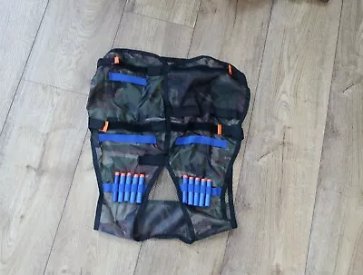 Buy Tactical Camo Nerf N Strike Elite Series Vest • 12.99£
