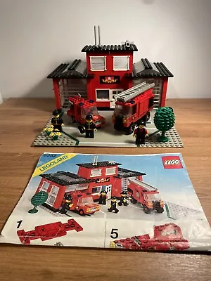 Buy LEGO 6382 Fire Station 100% Complete Vintage With Instructions. Legoland 80s • 55£