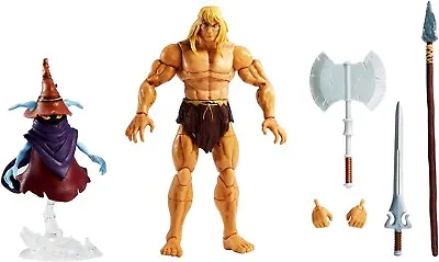 Buy Masters Of The Universe Revelation Savage He-Man With Orko 7  Figure DAMAGED BOX • 13.99£