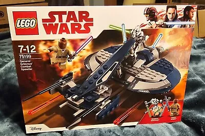 Buy Lego 75199 Star Wars General Grievous' Combat Speeder Sealed • 64.95£