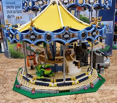 Buy Lego Creator Expert Carousel ( 10257 ) Complete Mini Figs, Box And Motor • 195£