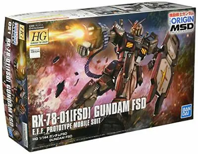 Buy Bandai HG Gundam THE ORIGIN MSD Gundam RX-78-01 [FSD] 1/144 Scale Plastic Model • 47.04£
