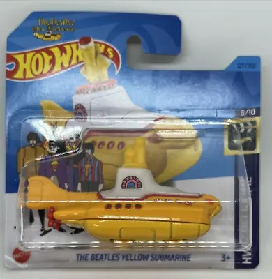 Buy Hot Wheels The Beatles Yellow Submarine HW Screen Time Number 127 New & Unopened • 21.99£