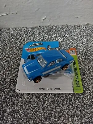 Buy 2015 HW Workshop - Hot Wheels Fast And Furious Brian's '70 Ford Escort RS1600 • 10£