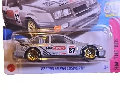 Buy HOT WHEELS Ford Sierra Cosworth GREY No 2 HW 80s 2023 Series BRAND NEW! RARE! • 7.80£