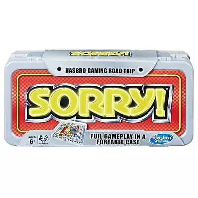 Buy New Sorry! Road Trip Series By Hasbro Car Edition Portable Case Included  • 11.33£