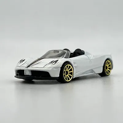 Buy Hot Wheels '17 Pagani Huayra Roadster Pearl White 2023 1:64 Diecast Car Loose • 3.49£