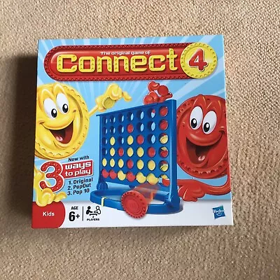 Buy Connect 4 Board Game By Hasbro (Complete) - Hardly Used • 5£