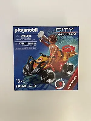 Buy Playmobil City Action 71040 Beach Patrol Quad-BRAND NEW & FREE DELIVERY • 6.99£