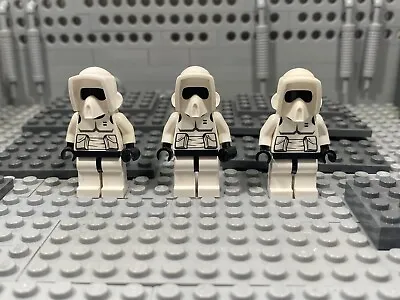 Buy GENUINE 3 X LEGO STAR WARS Scout Trooper Minifigure Sw0005a From Set 8038 - Rare • 13.95£