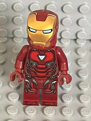 Buy LEGO MARVEL Mini-figure Minifig SH496 Iron Man Mk 50 76108 Excellent Condition • 7.45£