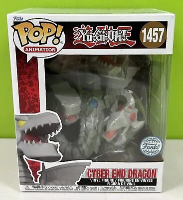 Buy ⭐️ CYBER END DRAGON 1457 Yu-Gi-Oh ⭐️ Funko Pop 6inch Super Figure ⭐️BRAND NEW⭐️ • 80£