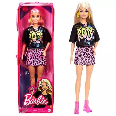 Buy Barbie Fashionista Black T-shirt [Dress-up Doll] [With Special Storage Case] [3 • 50.59£