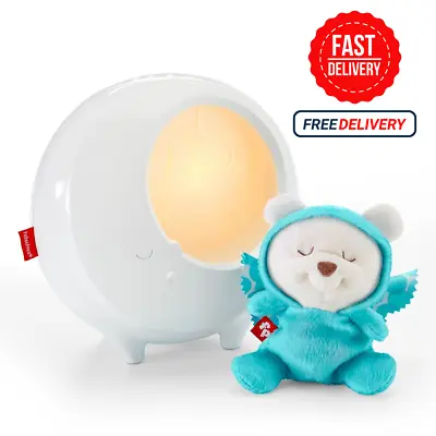 Buy Fisher-Price Butterfly Dreams Blue Bear 2 In 1 Night Light & Baby Soother • 17.99£