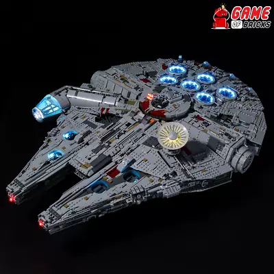 Buy LED Light Kit For Millennium Falcon - Compatible With LEGO® 75192 Set (Classic) • 28.50£
