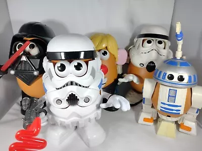 Buy Star Wars Mr Potato Head Darth Vader, Spudtroopers, R2-D2, Han Solo. 5 Figures • 29£