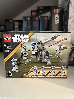 Buy LEGO Star Wars 501st Clone Troopers Battle Pack 119 Piece Set 75345 NEW For 2023 • 15£