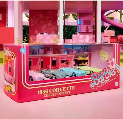 Buy Barbie The Movie Hot Wheels Collectors 1956 Corvette Margot Robbie • 49.99£
