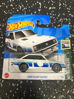 Buy FORD ESCORT RS2000 WHITE Hot Wheels 1:64 **COMBINE POSTAGE** • 3.95£
