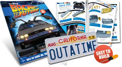 Buy Build The Delorean Back To The Future By EAGLEMOSS Magazines - 10 Various Issues • 100£